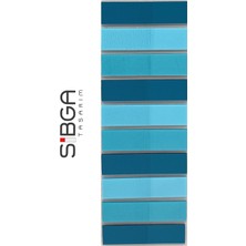 Sibga Tasarım Şeffaf Renkli Postit Post-It Post It. Kitap Ayracı Ayraç Postit Sticker Not Kağıdı 200 Yaprak
