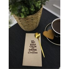 Keep Kalm Kraft Sunum Peçetesi 16'lı