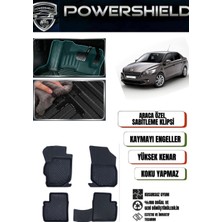 POWERSHIELD Peugeot 301 Araca Özel 2012 ve Sonrası Uyumlu Premium 5D Havuzlu Oto Paspas Takımı