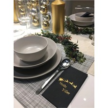 Yaldızlı Arabalı Noel Sunum Peçetesi 16LI