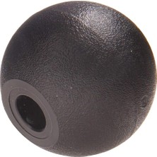 The Hillman Group 55437 Evrensel Top Topuzu-Fits 5/16, 3/8, M8, M10, 3'lü Paket, Siyah