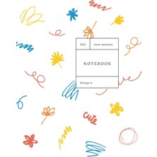 Independently Published Cute Crayon Grid Note