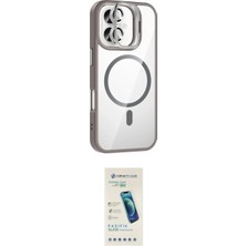 Marsilyan™- iPhone 17 Kılıf Yadigar Asil Koleksiyonu - Şeffaf Pasifik Cam Ekran Koruyucu