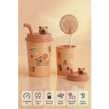 My Best Store Bardak Model Mini Ayıcıklı Fan