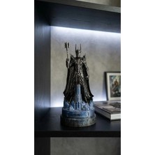 Craftel Yüzüklerin Efendisi Lotr Koleksiyonluk Sauron Figür Barad-Dur Kaideli 15 cm