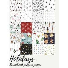Independently Published Holiday Themed Scrapbook Paper