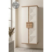 Nurcelant Banyo Boy Dolabı Mdf 120 cm