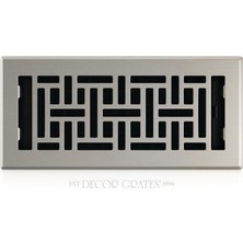 Decor Grates Oryantal Floor Dizini, Gümüş, AJH410-NKL