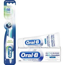 Oral-B Diş Eti ve Diş Minesi Pro-Onarım Original 50 ml + Oral-B Diş Fırçası Diş Eti Temizliği 1 Paket (1 x 0.23 G)