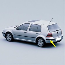 Arka Tampon Sol Köşe Bandı Siyah Tip 1J6807791 Vw Golf 4 ile Uyumlu 1998-2004