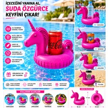 Saf Hobi Unicorn Içecek Bardaklığı – Deniz ve Havuz Keyfinin En Sevimli Hali!