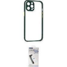 Marsilyan™- iPhone 12 Pro Kılıf Nova Asil Özel Seri - Şeffaf Uv Polymer Nano Ekran Koruyucu