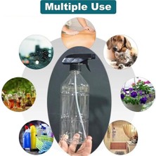 1100 ml Fonksiyonlu Şeffaf Sprey Şişesi 1000ML Tetikli Sprey Bidonu Su Kabı, Berber Fısfısı Boş Şişe
