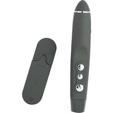 Coverzone Sunum Kumandası Laser Pointer Kablosuz Çantalı Sunum Kalemi Tak Çalıştır PP1100