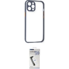 Marsilyan™- iPhone 12 Pro Kılıf Nova Asil Özel Seri - Şeffaf Uv Polymer Nano Ekran Koruyucu