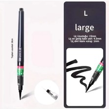 Sanathobi Brush pen, hazneli fırça uçlu kalem, çini, seramik, tahrir fırçası, tahrir kalemi 1 Adet-L