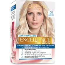 L'oreal Paris Excellence Creme Saç Boyası - 01 Ultra Açık Doğal Sarı