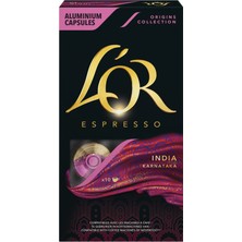 Lor Espresso L'or India Kapsül Kahve 10'lu 52 G (8'li Paket)