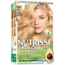 Garnier Nutrisse Yoğun Besleyici Kalıcı Krem Saç Boyası 9.3 Altın Sarısı