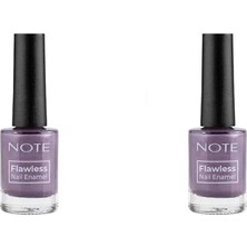 Note Nail Flawless Oje 87 Mystic Purple -Mor (2 Paketi)