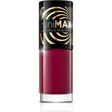Eveline Mını Max Naıl Polısh 688 5 Ml- Bordo
