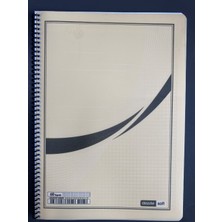 Dazzle Soft Spiralli Defter 60 Yaprak A4 Çizgili Türkiye Üretimi Okul Defteri
