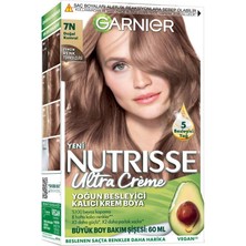 Garnier Nutrisse Yoğun Besleyici Kalıcı Krem Saç Boyası 7n Doğal Kumral