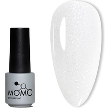 Momo Professional Kalıcı Oje S015 Simli Beyaz 4 ml
