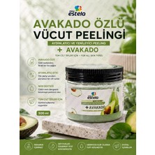 New Estela Profesyonel Avakado Özlü El & Vücut Bakım Tuz Peeling 500GR