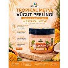 New Estela Profesyonel Tropikal Meyve Özlü El & Vücut Tuz Peeling 500GR