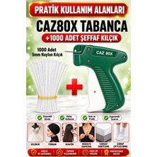 Cady Türban Gelinlik Tabancası( 80X ) ve 1000 Adet(10 Soket) 5mm Naylon Kılçık