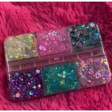 Glitter Jel Far Paleti 6’lı, TYB9LK38Q0AB1NHE65