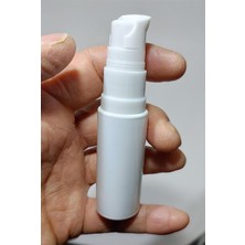 10'lü Doldurulabilir Seyahat Tipi Şişe Seti Boş Krem Losyon Şişesi 30ML Pet Plastik Beyaz Pompalı 869743132924