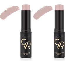 Golden Rose Highlighter Stick Aydınlatıcı Çubuk No: 2 Bright Pink (2 Paketi)