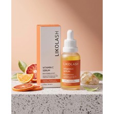 Likolash C Vitamini Serum Ferulik Asit & Hyalüronik Asit Içerikli Aydınlatıcı Leke Karşıtı Yüz Serumu 30 ml