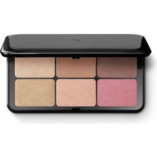 Kiko Milano Kıko Milano Dirençsiz Total Look Face Powder Palette 02 | Yüz Pudrası Paleti, 2 Bronzlaştırıcı, 2 Ruj ve 2 Vurgulayıcı
