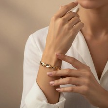 Xuping Jewelry Stil Incisi/xupıng Jewelry Burgu Model Kelepçe