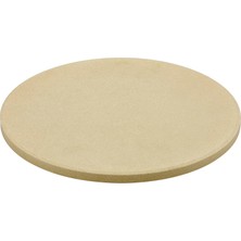 Rösle Barbekü Pizza Taşı 30 cm 25424 - Ateş Tuğlası Isıyı Depolar, Aynı Zamanda Plakaya Isıyı Eşit Derece Yayar, Fırında Kullanılabilir, Varıo Izgara Raf Sistemi Için Uygun