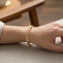Stil İncisi Stil Incisi/xupıng Jewelry Çapraz Örme Zirkon Taşlı Kelepçe