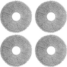 4 Adet Silme Bezi Yedek Parça, Irobot Roomba Plus 405 Combo ROBOT/505 Combo Robot Için, Dreame X40 Ultra COMPLETE/L10S Pro Ultra HEAT/X40 MASTER/L40 ULTRA/L10S Ultra Gen 2 Robot Elektrikli Süpürge