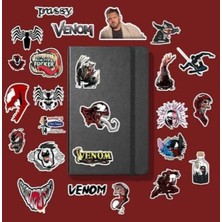 Venom Sticker Paketi/bullet Journal Defter Çıkartma Ajanda Laptop Etiket