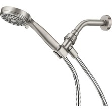 Moen Ignite Spot Dirençli Fırçalanmış Nikel El Tipi Duş Başlığı Paketi 2,5 Gpm Yüksek Basınçlı Sprey, 20091SRN