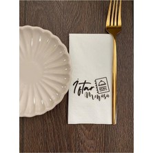 Iftar Menüsü Baskılı Peçete 16'lı