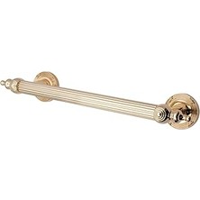 Kingston Brass DR710122 Tasarım Trimscape Templeton Kirlenme Bar 12 Inç With Tl Tip, Parlatılmış Pirinç By Kingston Brass