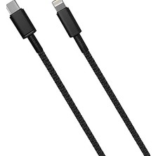 X-Level XCC8911 27W 3A Qc 3.0 Hızlı Fast Usb-C/type-C To Lightning 1.2 Metre Hasır Data Şarj Veri Kablosu