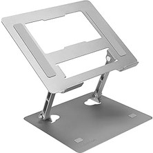 Addison AD-RC29 Taşınabilir Tam Ayarlanabilir Katlanabilir Metal Notebook Laptop Yükseltici Standı