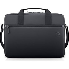 Dell 14-16 Ecoloop Essential Evrak Çantası - CC3624 - Fermuarlı Ön Cep, Bagaj Geçişi, Ayarlanabilir Omuz Askılı Hafif - Siyah