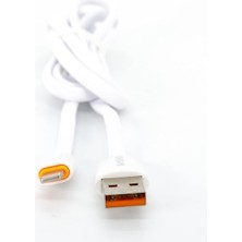 Imeng 3.1A Usba To Lightning Data ve Hızlı Şarj Kablosu ML109 Beyaz
