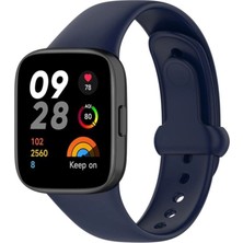 Mudanis Xiaomi Redmi Watch 3 Origin Silikon Kordon (Saat Değildir) - Lacivert