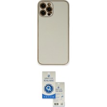 Marsilyan™- iPhone 12 Pro Max Kılıf Yadigar Klasik - Şeffaf Royal Nano Ekran Koruyucu